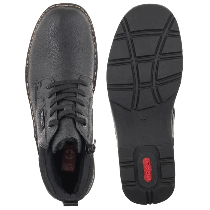 Trzewiki Rieker Czarne 05309-00 Black – zdjęcie 5