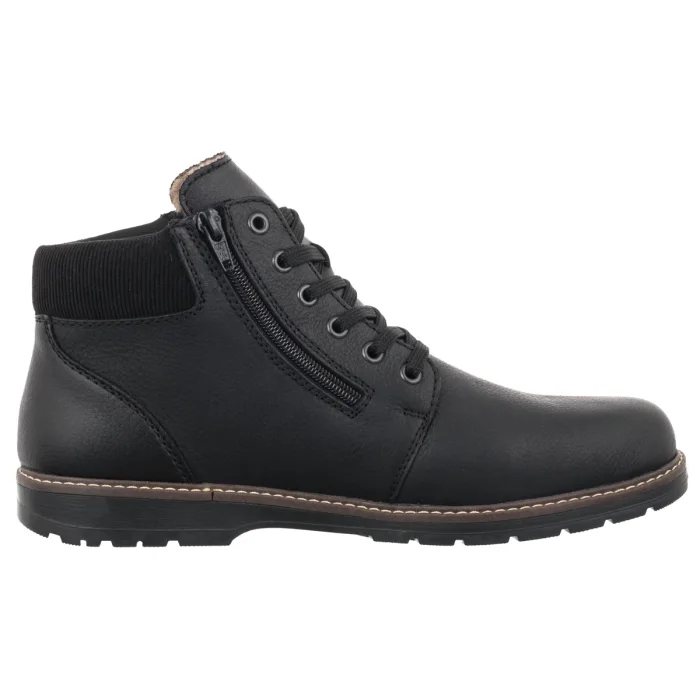 Trzewiki Rieker Czarne 10503-00 Black – zdjęcie 3