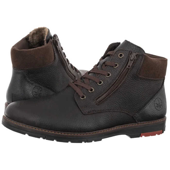 Trzewiki Rieker Brązowe 10503-25 Brown – zdjęcie 1