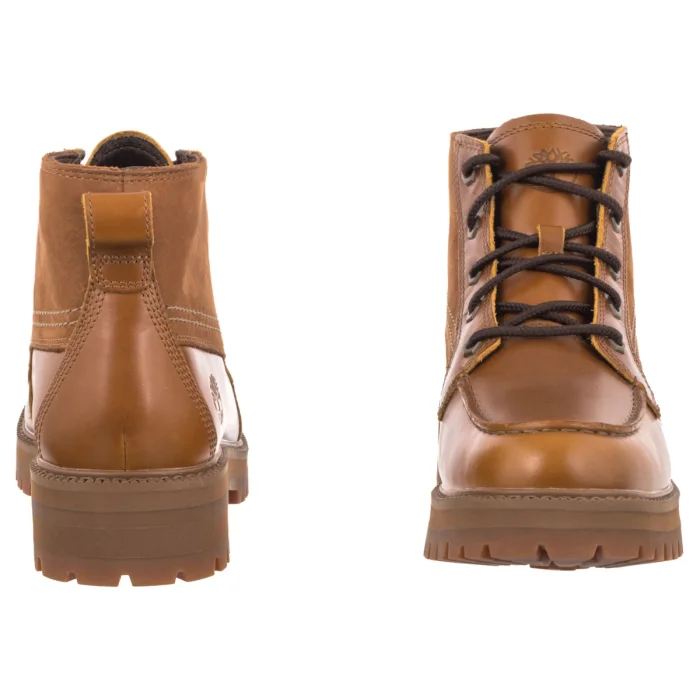 Trzewiki Timberland Britton Drive Mid Lace Boot Medium Brown Full Grain 0A2MUQ EM4 – zdjęcie 4