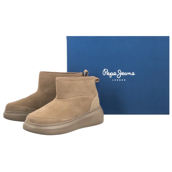 Botki Pepe Jeans Yara Mix W Stowe Beige PLS500038 856 – zdjęcie 6