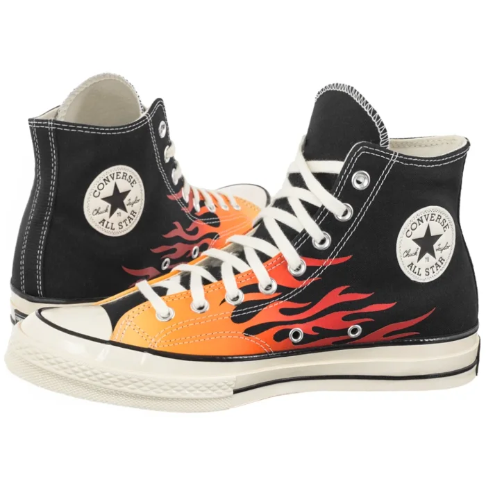 Trampki Converse Chuck 70 Hi Black/Red/Yellow A15610C – zdjęcie 1