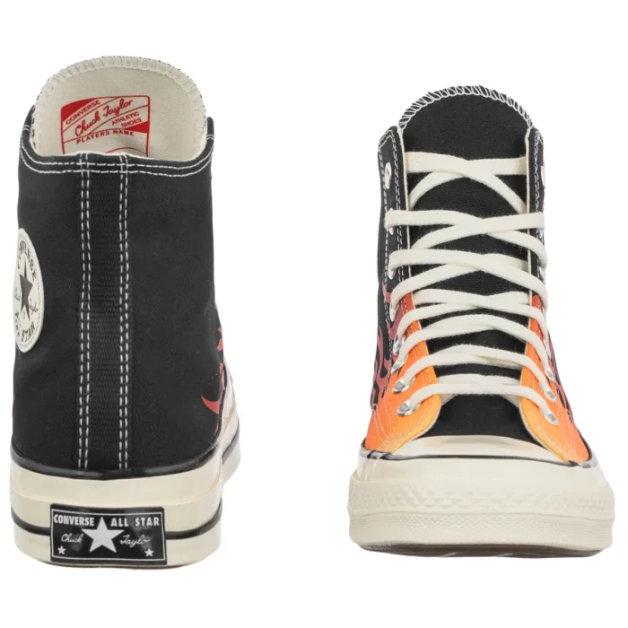 Trampki Converse Chuck 70 Hi Black/Red/Yellow A15610C – zdjęcie 4