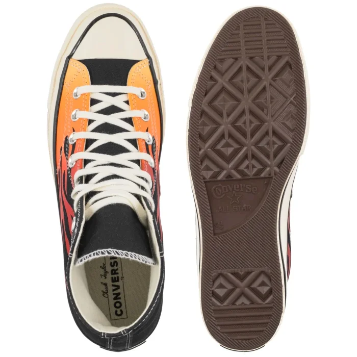 Trampki Converse Chuck 70 Hi Black/Red/Yellow A15610C – zdjęcie 5