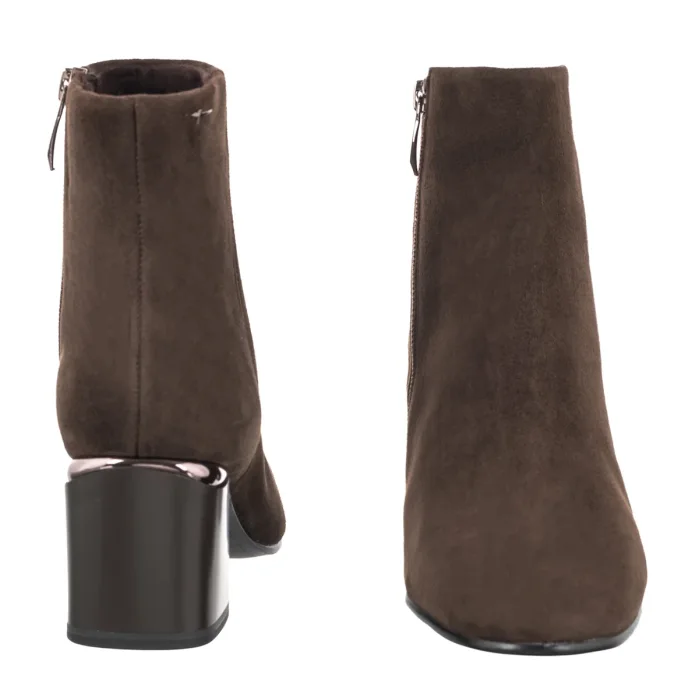 Botki Tamaris Brązowe 1-25396-47 304 Mocca – zdjęcie 4