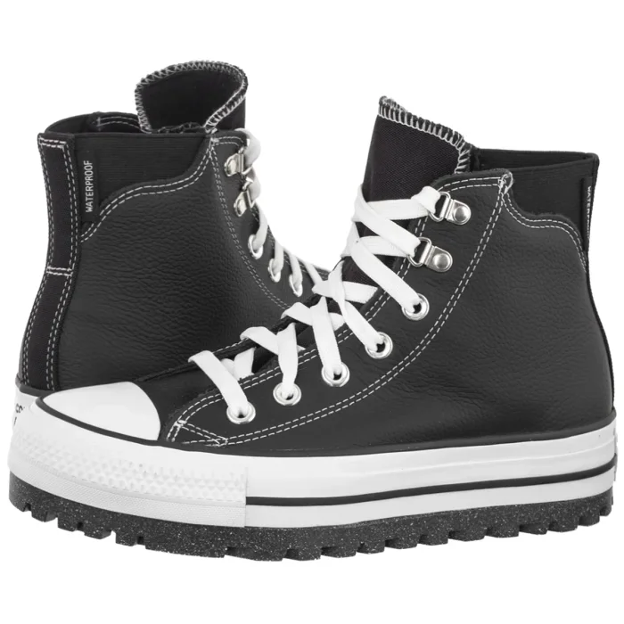 Trampki Converse CTAS City Trek Wp Hi Black/White/Silver A04480C – zdjęcie 1