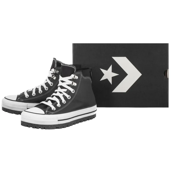 Trampki Converse CTAS City Trek Wp Hi Black/White/Silver A04480C – zdjęcie 6