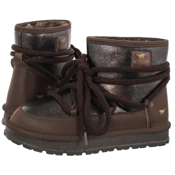 Śniegowce Mustang Brązowe 36M0152001 – zdjęcie 1