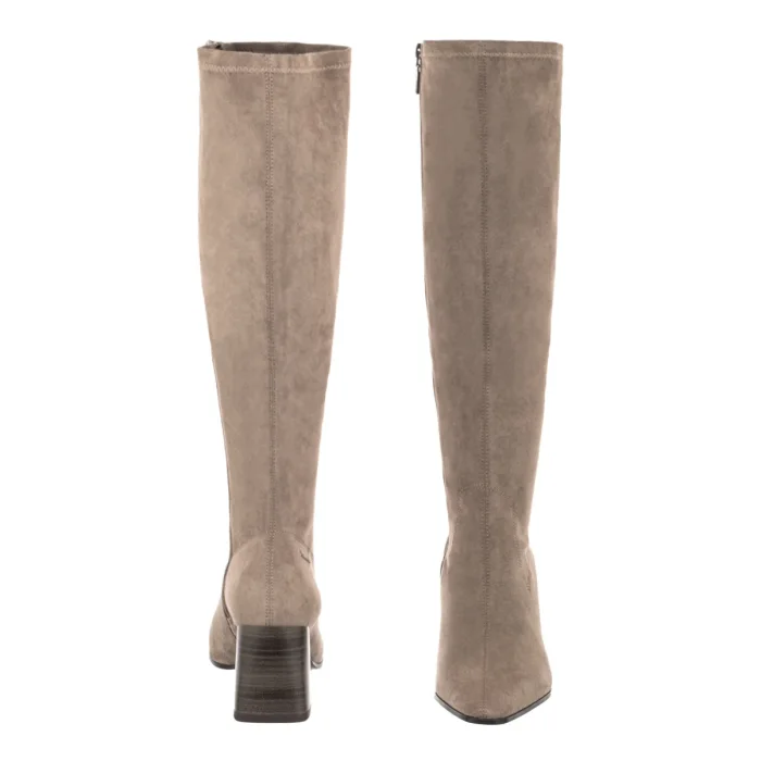 Kozaki Tamaris Beżowe 1-25528-47 341 Taupe – zdjęcie 4