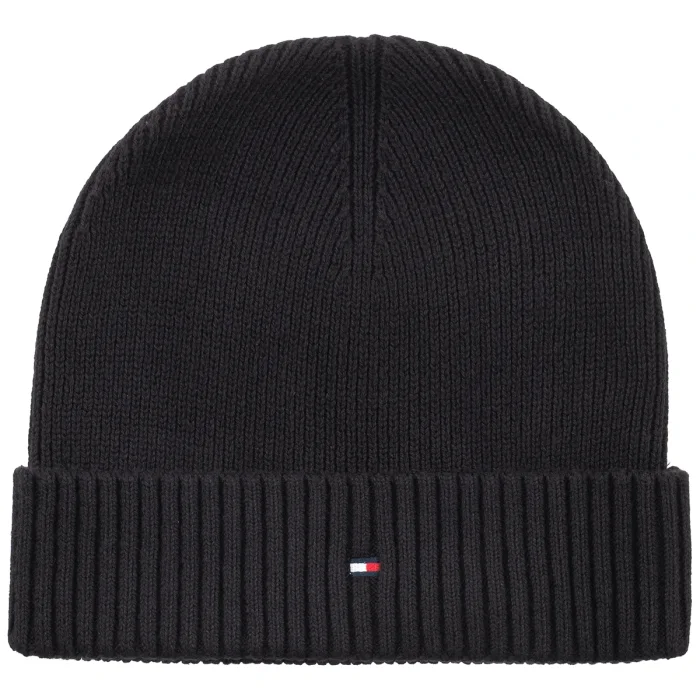 Zestaw prezentowy czapka i szal Tommy Hilfiger TH Flag Beanie And Scarf AM0AM14584 BDS – zdjęcie 5