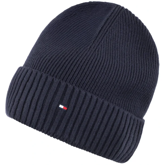 Zestaw prezentowy czapka i szal Tommy Hilfiger TH Flag Beanie And Scarf AM0AM14584 DW6 – zdjęcie 3