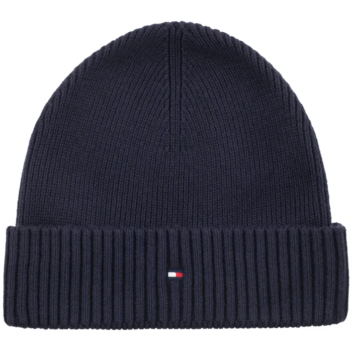 Zestaw prezentowy czapka i szal Tommy Hilfiger TH Flag Beanie And Scarf AM0AM14584 DW6 – zdjęcie 5