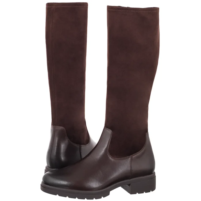 Kozaki Caprice Brązowe 9-25516-47 329 Dk Brown Comb – zdjęcie 1