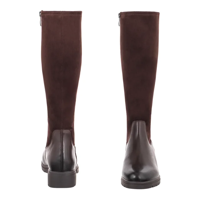 Kozaki Caprice Brązowe 9-25516-47 329 Dk Brown Comb – zdjęcie 4