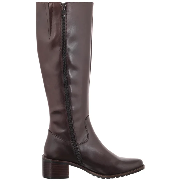 Kozaki Caprice Brązowe 9-25600-47 337 Dk Brown Nappa – zdjęcie 3