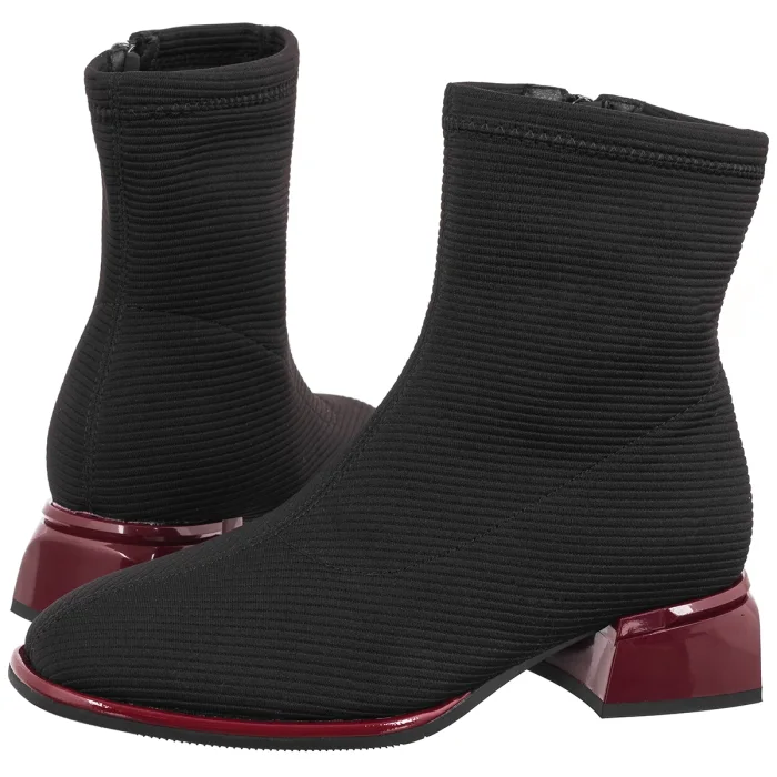 Botki Artiker Czarne 59C0369 – zdjęcie 1