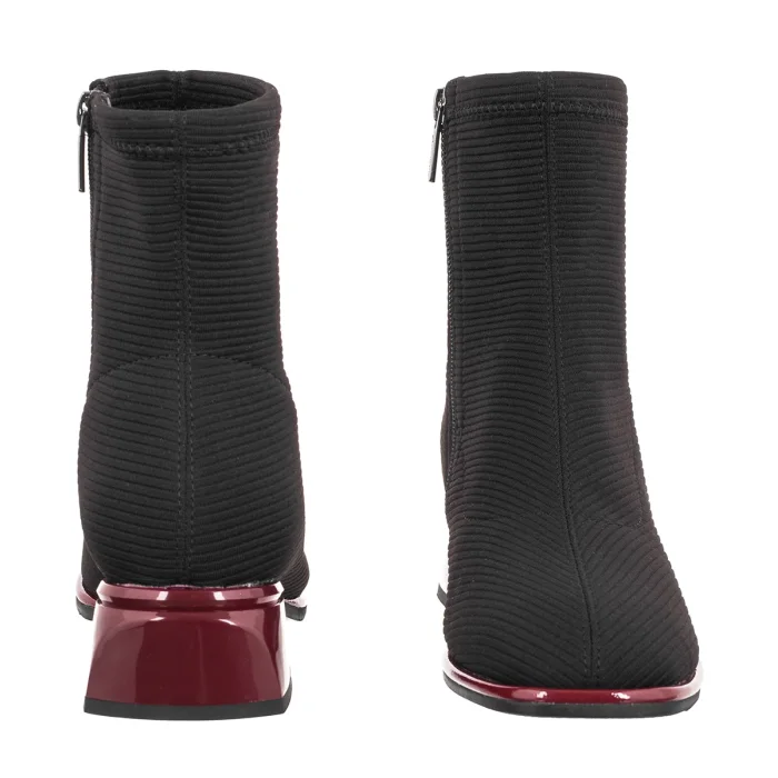 Botki Artiker Czarne 59C0369 – zdjęcie 4