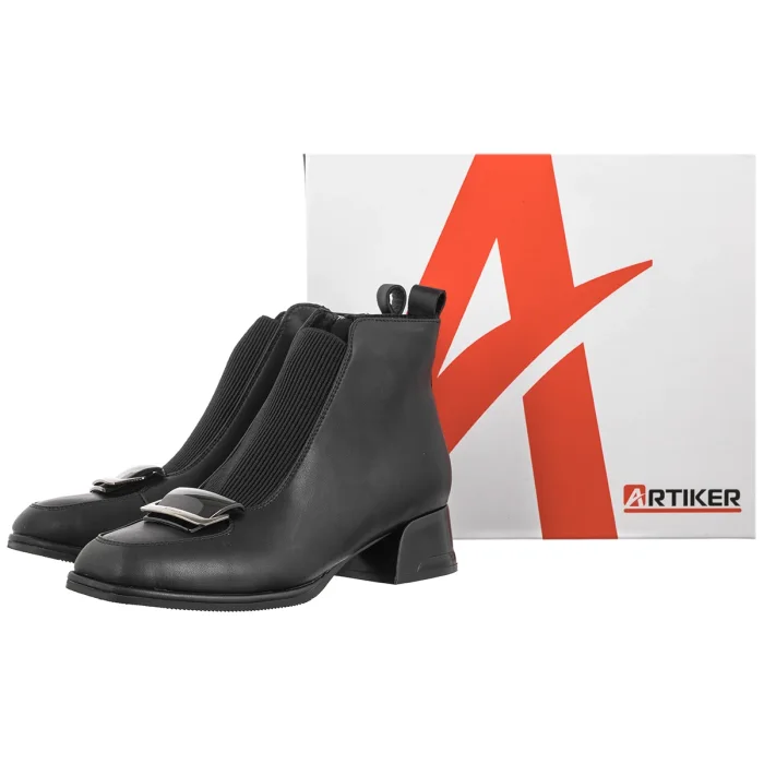 Botki Artiker Czarne 59C0104 – zdjęcie 6