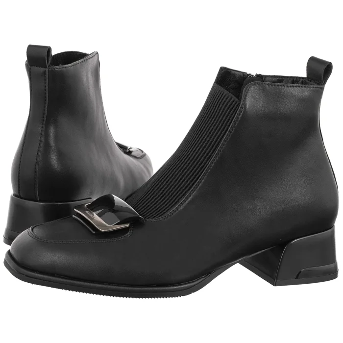 Botki Artiker Czarne 59C0104 – zdjęcie 1