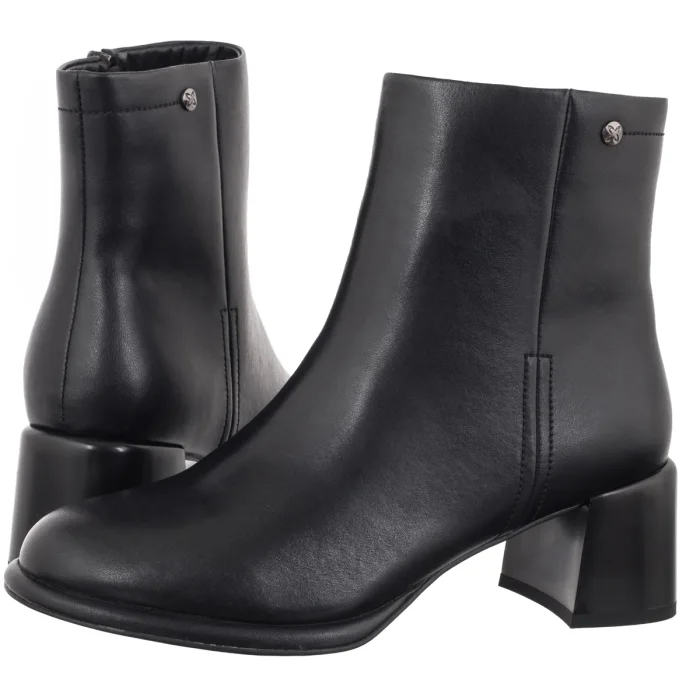 Botki Maciejka Czarne K7753-01/00-7 – zdjęcie 1