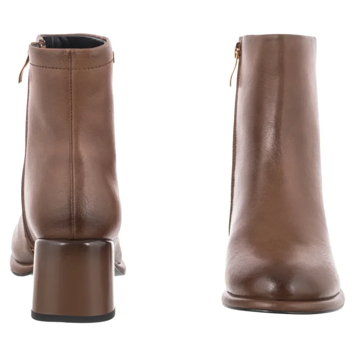 Botki Maciejka Rude K7753-29/00-7 – zdjęcie 4