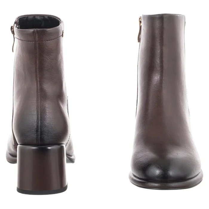 Botki Maciejka Bordowe K7753-23/00-7 – zdjęcie 4
