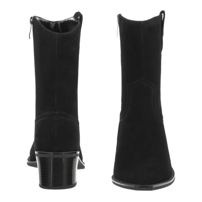 Botki Maciejka Czarne K7809-01/00-7 – zdjęcie 4