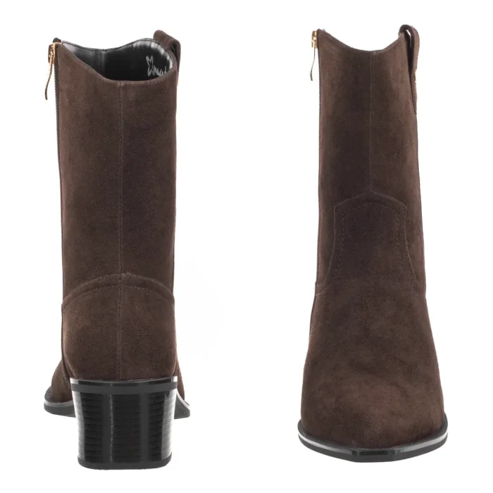 Botki Maciejka Brązowe K7809-02/00-7 – zdjęcie 4