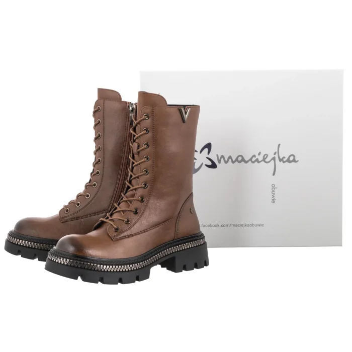 Botki Maciejka Rude K7733-29/00-7 – zdjęcie 6