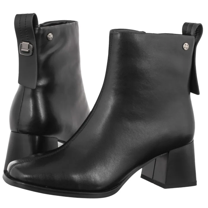 Botki Maciejka Czarne K7660-01/00-7 – zdjęcie 1