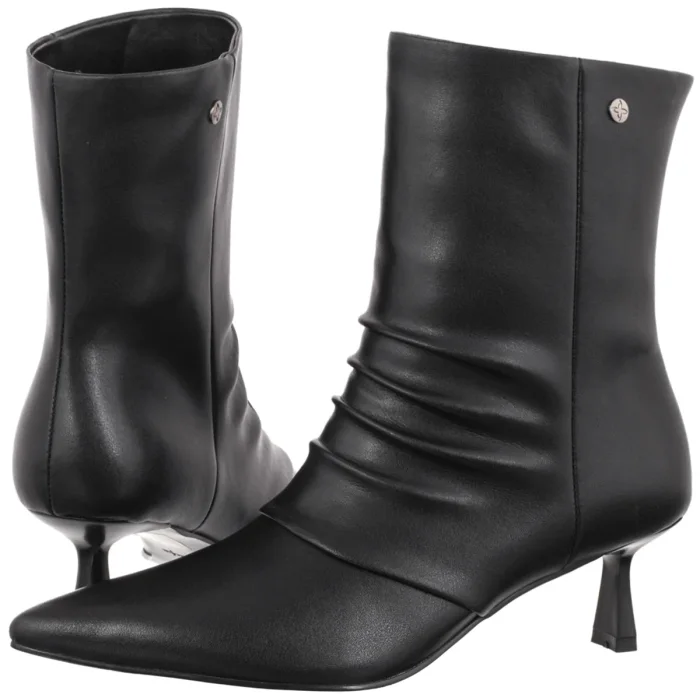 Botki Maciejka Czarne K7739-01/00-7 – zdjęcie 1