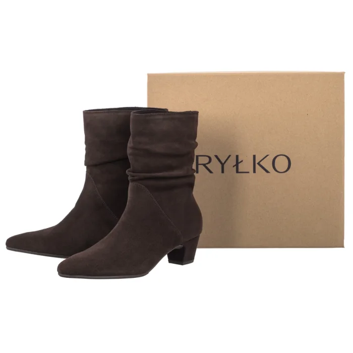 Botki Ryłko Brązowe G4611___ _CS9 – zdjęcie 6