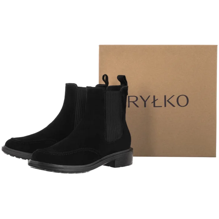 Sztyblety Ryłko Czarne U2635___ __46 – zdjęcie 6