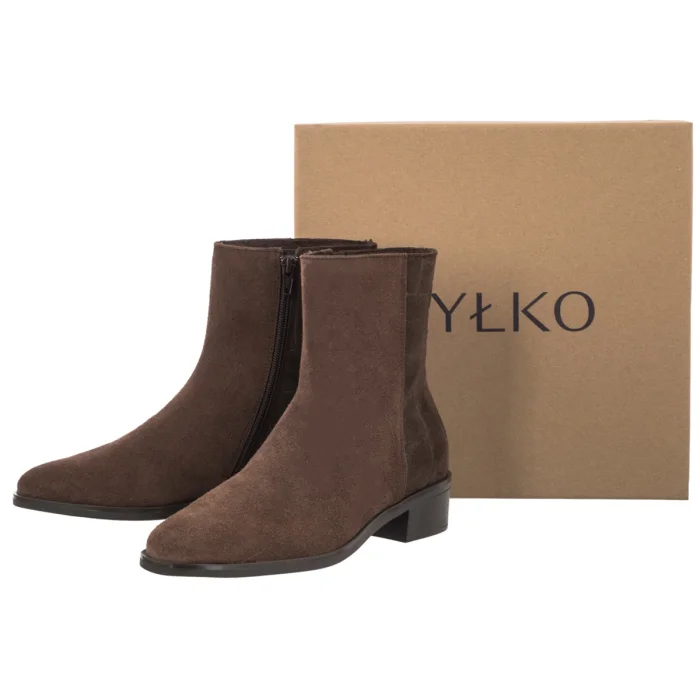 Botki Ryłko Brązowe G3633___ _6TJ – zdjęcie 6