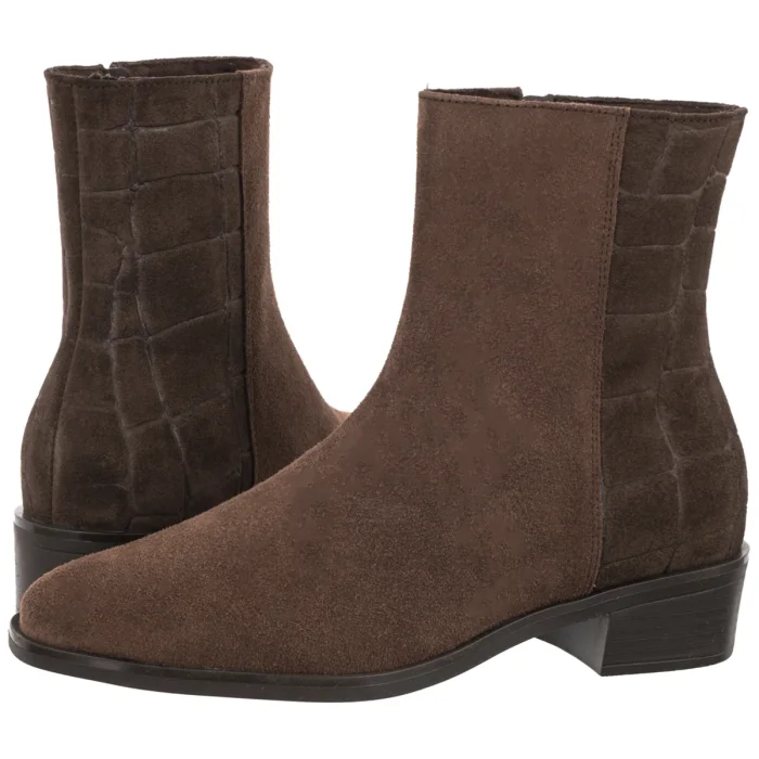 Botki Ryłko Brązowe G3633___ _6TJ – zdjęcie 1