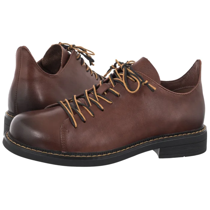 Półbuty Venezia Brązowe V442-07726-01TDM – zdjęcie 1