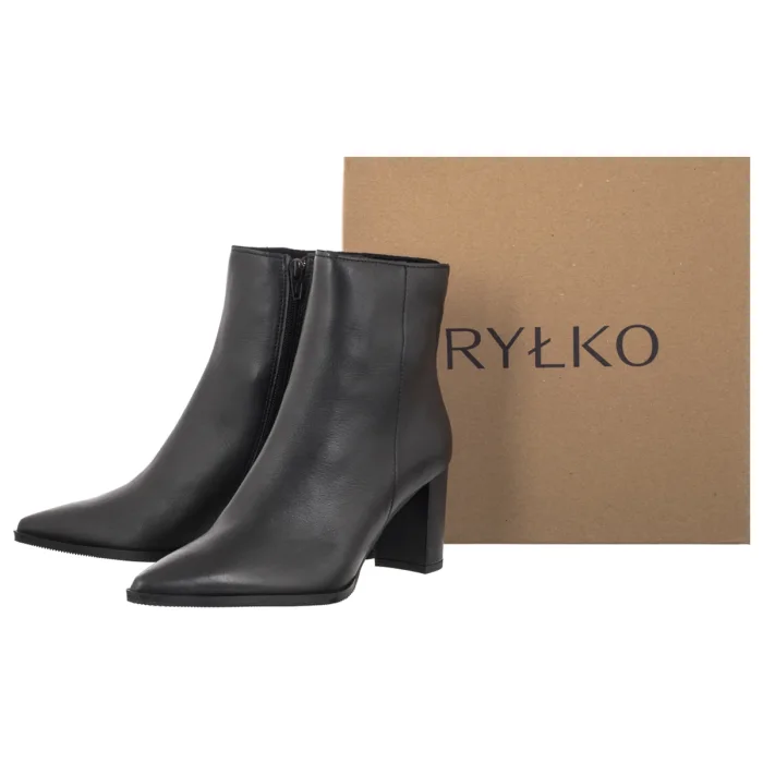 Botki Ryłko Czarne R7618_T2 _WD8 – zdjęcie 6