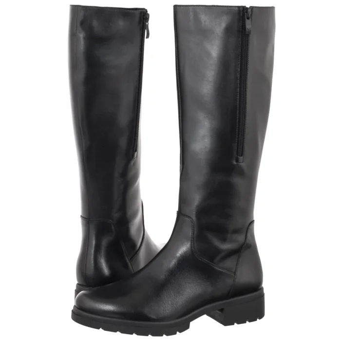 Kozaki Caprice Czarne 9-25508-47 022 Black Nappa – zdjęcie 1