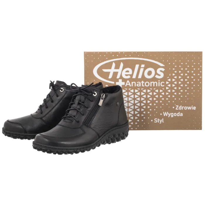 Trzewiki Helios Czarne 5001 011.0014 – zdjęcie 6