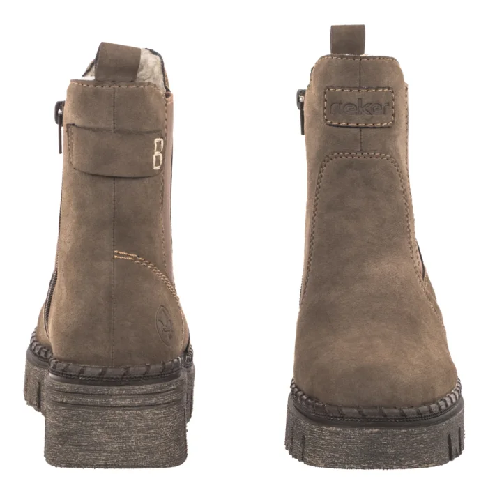 Botki Rieker Brązowe Z8960-25 Brown – zdjęcie 4