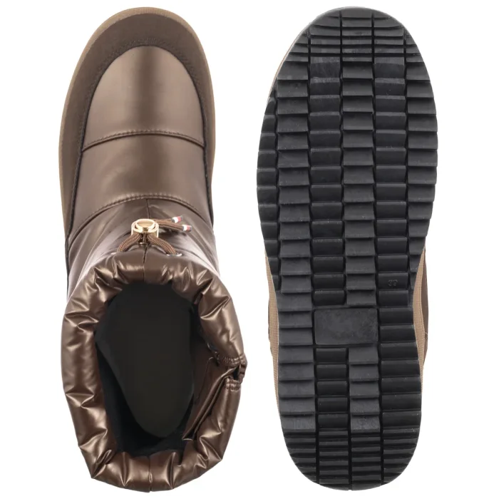 Śniegowce Tommy Hilfiger Functional Bootie Bronze T3AD-35206-1474591 – zdjęcie 5