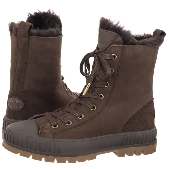 Śniegowce EMU Australia Nomad Wanderer Chocolate W13388 – zdjęcie 1