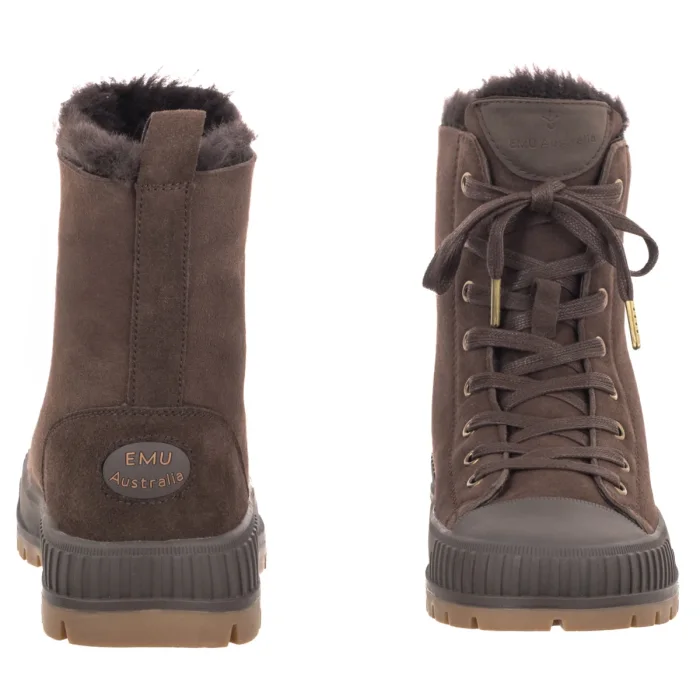 Śniegowce EMU Australia Nomad Wanderer Chocolate W13388 – zdjęcie 4