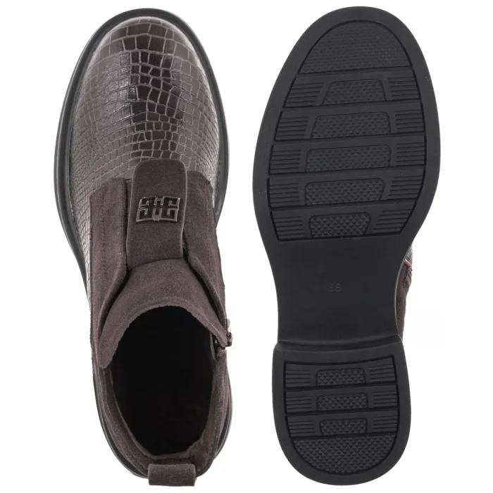 Botki Filippo Brązowe DBT8201/26 D BR – zdjęcie 5