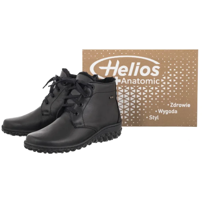 Botki Helios Czarne 5012 011 – zdjęcie 6