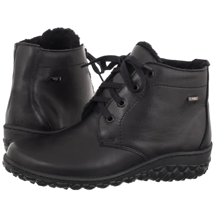 Botki Helios Czarne 5012 011 – zdjęcie 1