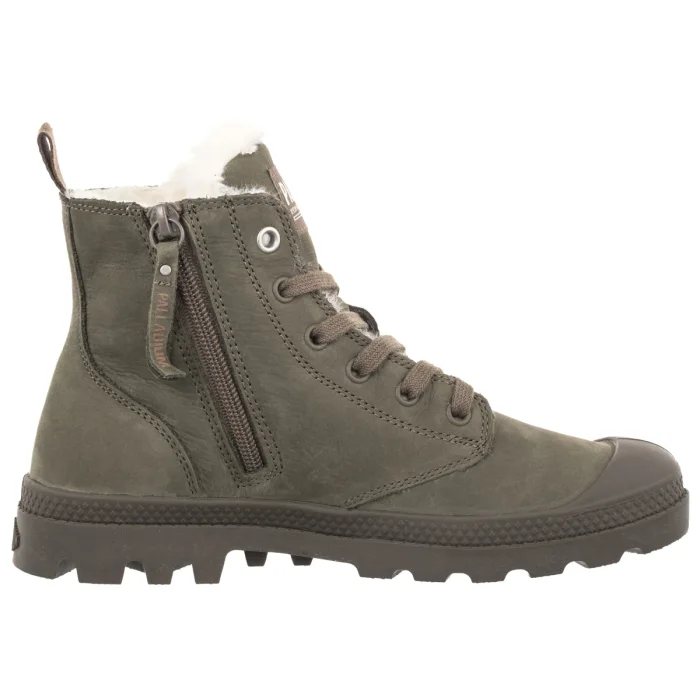 Buty Palladium Pampa Hi Zip WL Dusky Green 95982-377-M – zdjęcie 3