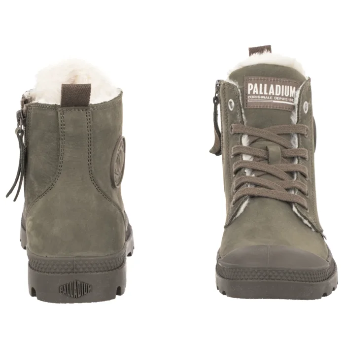 Buty Palladium Pampa Hi Zip WL Dusky Green 95982-377-M – zdjęcie 4