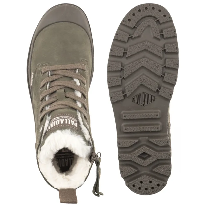 Buty Palladium Pampa Hi Zip WL Dusky Green 95982-377-M – zdjęcie 5