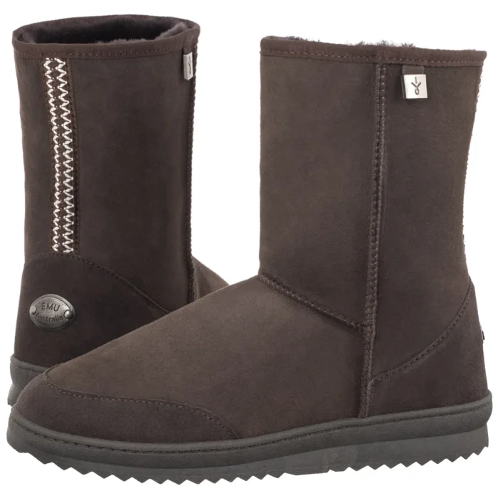 Buty EMU Australia Platinum Outback Lo Chocolate MP10028 – zdjęcie 1
